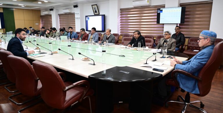 CM Omar Abdullah chairs pre-budget consultation meetings with key departments