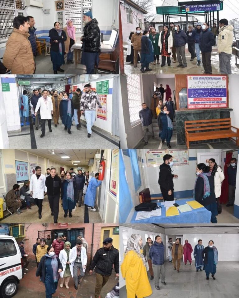 Principal GMC Srinagar Reviews Healthcare Preparedness Amid Adverse Weather