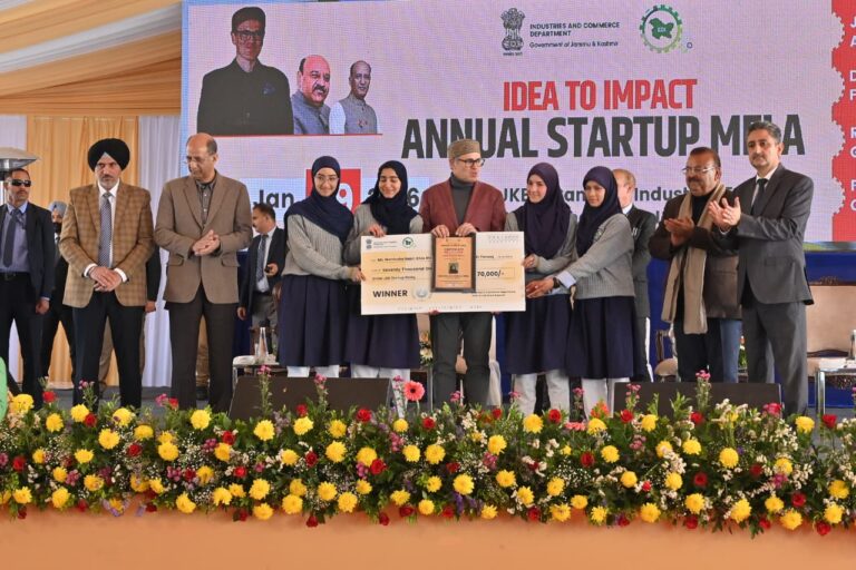 National Innovations Public School, (NIPS) Zainapora Shines at UT-Level Startup Mela 2026
