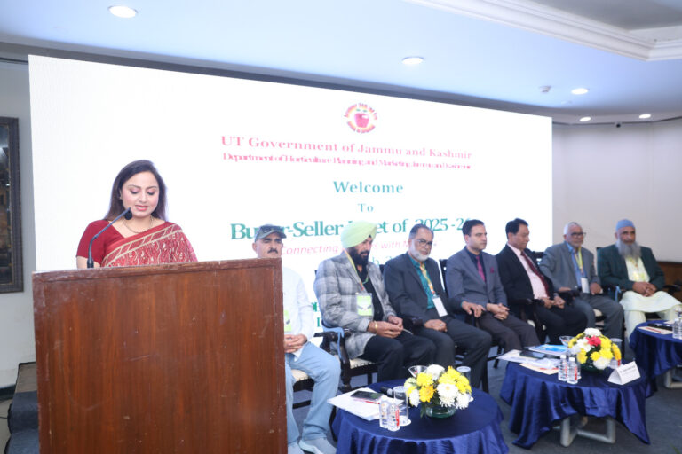J&K Horticulture Department Hosts Buyer–Seller Meet in Delhi, Boosts Market Linkages for Farmers.