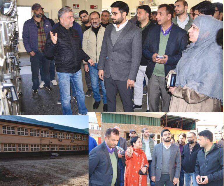 DC Srinagar, Principal GMC Inspect Commissioning of 10 MVA Receiving Station to Ensure Uninterrupted Power Supply