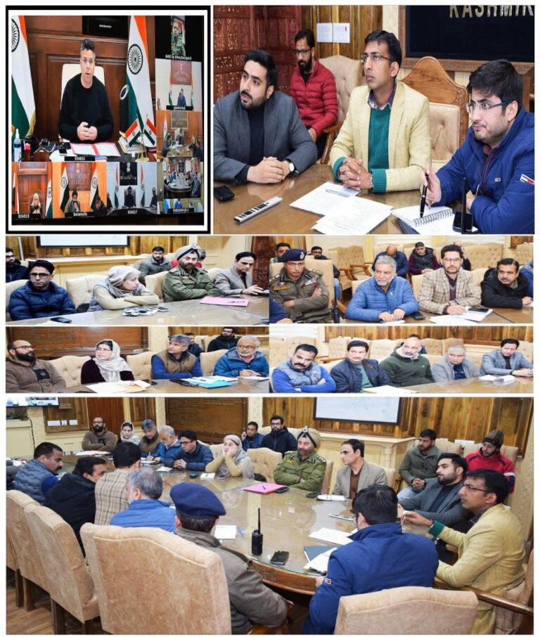 Div Com Kashmir reviews arrangements for Forthcoming Religious Festivals