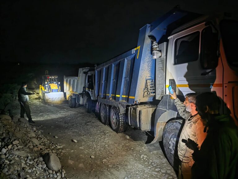 Heavy machinery confiscated as Pulwama steps up enforcement against illegal mining